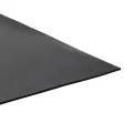 Tapis en caoutchouc antidérapant 1,2x5 m 2 mm Lisse
