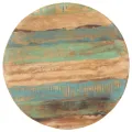 Table de salle à manger 80 cm Bois de récupération massif