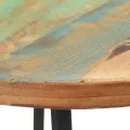 Table de salle à manger 80 cm Bois de récupération massif