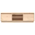 Meuble TV 140x35x40 cm Bois de pin massif