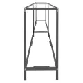 Table console Transparent 220x35x75,5 cm Verre trempé