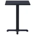 Table de jardin Noir 60x60x75 cm