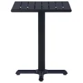 Table de jardin Noir 60x60x75 cm