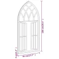 Miroir Sable 100x45 cm Fer pour utilisation à l'intérieur