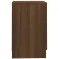 Table de chevet Chêne marron 38x35x56 cm Bois d'ingénierie