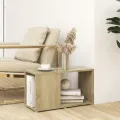 Meuble TV Chêne sonoma 60x24x32 cm Bois d'ingénierie