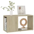 Meuble TV Chêne sonoma 60x24x32 cm Bois d'ingénierie