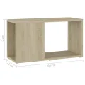 Meuble TV Chêne sonoma 60x24x32 cm Bois d'ingénierie
