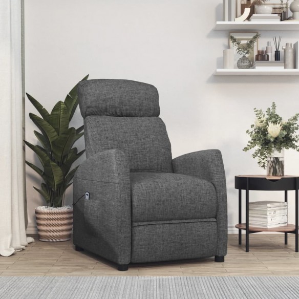 Fauteuil Gris foncé Tissu