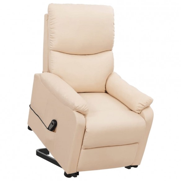 Fauteuil Crème Tissu