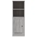 Buffet haut sonoma gris 36x35,5x103,5 cm bois d'ingénierie