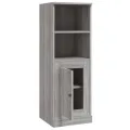 Buffet haut sonoma gris 36x35,5x103,5 cm bois d'ingénierie