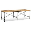 Table à manger Bois de manguier massif 240 cm