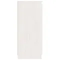 Armoires latérales 3 pcs blanc Bois de pin massif