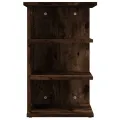 Armoire latérale Chêne fumé 35x35x55 cm Bois d'ingénierie