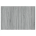 Tête de lit Sonoma gris 120x1,5x80 cm Bois d'ingénierie