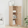 Buffet haut 34x40x108,5 cm Bois massif de pin