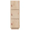 Buffet haut 34x40x108,5 cm Bois massif de pin