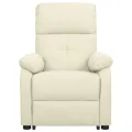 Fauteuil Crème Tissu