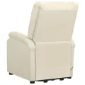 Fauteuil Crème Tissu