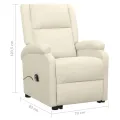 Fauteuil Crème Tissu