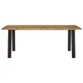 Table à manger 200x90x75 cm bois d'acacia solide