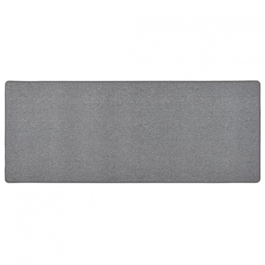 Tapis de couloir Gris foncé 80x200 cm