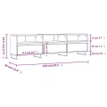 Meuble TV chêne sonoma 150x30x44,5 cm bois d'ingénierie