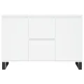 Buffet blanc 104x35x70 cm bois d'ingénierie