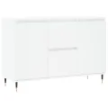 Buffet blanc 104x35x70 cm bois d'ingénierie
