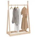 Porte-vêtements 100x45x150 cm Bois de pin massif