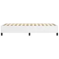 Cadre de lit sans matelas blanc 100x200 cm similicuir