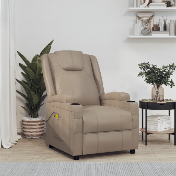 Fauteuil de massage Cappuccino Similicuir