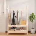 Porte-vêtements 100x45,5x150 cm Bois de pin massif