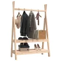 Porte-vêtements 100x45,5x150 cm Bois de pin massif