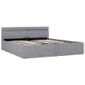 Cadre de lit à rangement hydraulique sans matelas 160x200 cm
