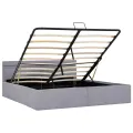 Cadre de lit à rangement hydraulique sans matelas 160x200 cm