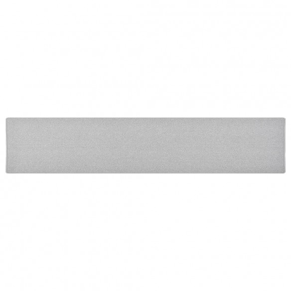 Tapis de couloir Gris clair 80x400 cm