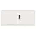 Classeur blanc 90x40x130 cm acier