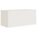 Classeur blanc 90x40x130 cm acier