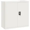Classeur blanc 90x40x130 cm acier