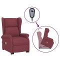 Fauteuil de massage Rouge bordeaux Tissu
