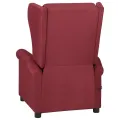 Fauteuil de massage Rouge bordeaux Tissu