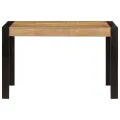 Table à dîner 120x60x76 cm bois de manguier massif