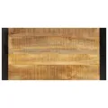 Table à dîner 120x60x76 cm bois de manguier massif