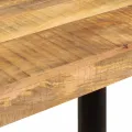 Table à dîner 120x60x76 cm bois de manguier massif