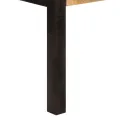 Table à dîner 120x60x76 cm bois de manguier massif