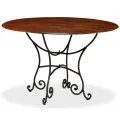Table de salle à manger Bois acacia avec finition miel 120x76cm