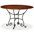 Table de salle à manger Bois acacia avec finition miel 120x76cm