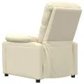 Fauteuil de massage Crème Tissu